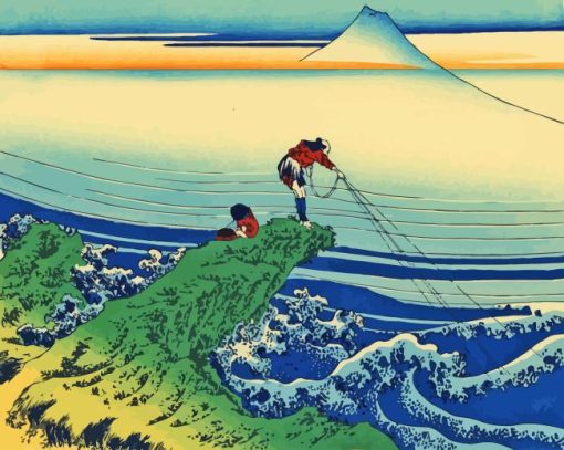 Katsushika Hokusai Paint By Numbers