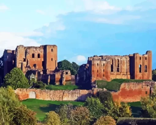 Kenilworth Castle Paint By Numbers