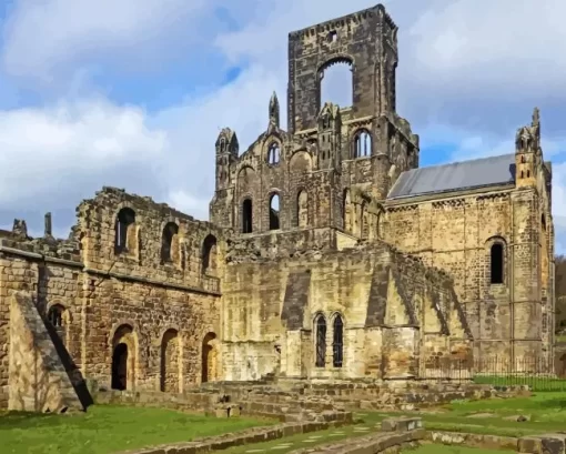 Kirkstall Abbey Paint By Numbers