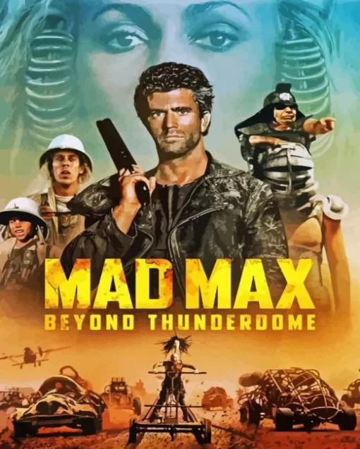 Mad Max Beyond Thunderdome Paint By Numbers