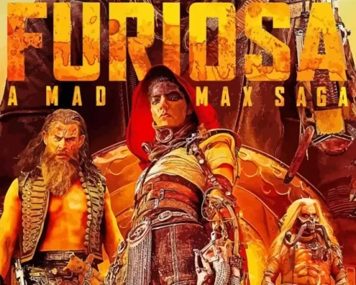 Mad Max Saga Paint By Numbers