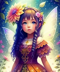 Little Fairy Paint By Numbers