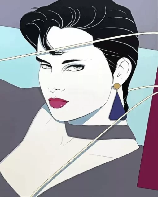 Patrick Nagel Paint By Numbers