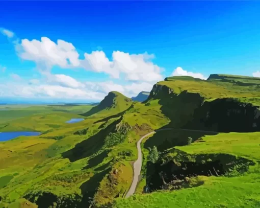 Quiraing Isle Of Skye Paint By Numbers