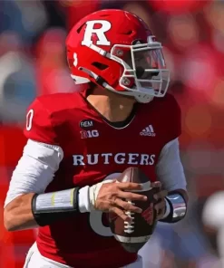 Rutgers Scarlet Knights Paint By Numbers