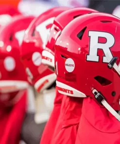 Rutgers Helmets Paint By Numbers