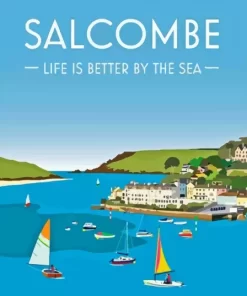 Salcombe England Paint By Numbers