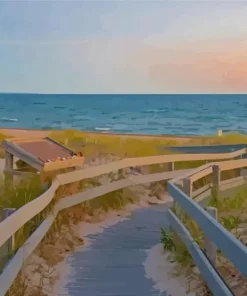 Sandy Neck Beach Paint By Numbers