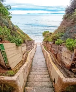 Santa Barbara Beach Paint By Numbers