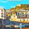 Sardinia Italy Poster Paint By Numbers