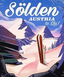 Soelden Poster Paint By Numbers