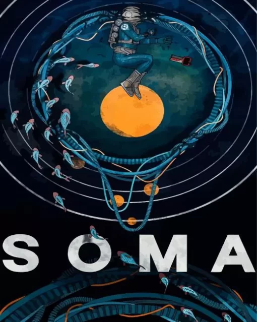 Soma Poster Art Paint By Numbers