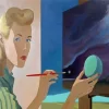 Surrealist Woman Paint By Numbers