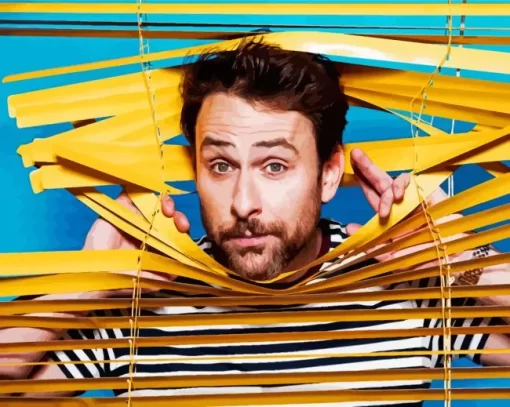 Actor Charlie Day Paint By Numbers