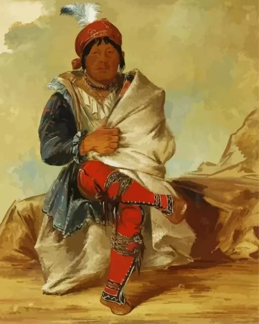 George Catlin Paint By Numbers