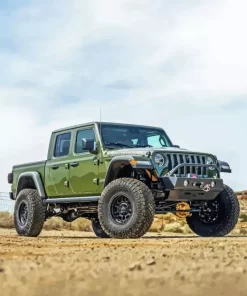 Amazing Green Jeep Paint By Numbers