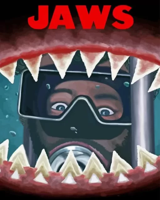 Jaws Film Paint By Numbers