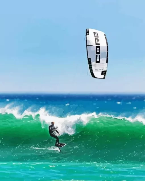 Kitesurfing Paint By Numbers