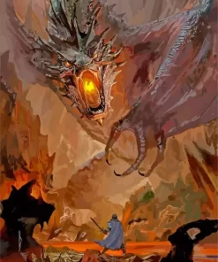 Mad Smaug Paint By Numbers