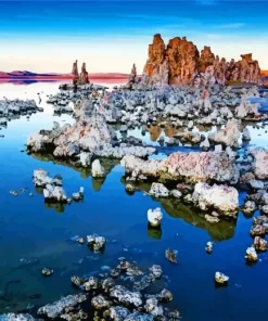 Mono Lake Paint By Numbers