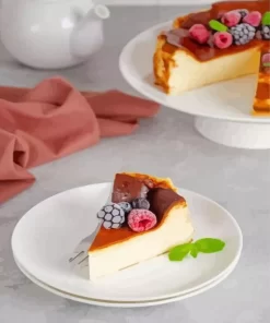 Cheesecake With Berries Paint By Numbers