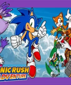 Sonic Rush Gme Paint By Numbers