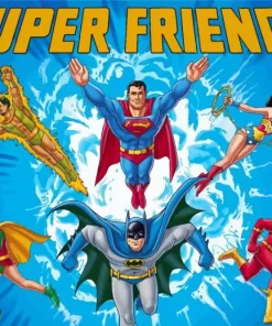 Super Friends Paint By Numbers