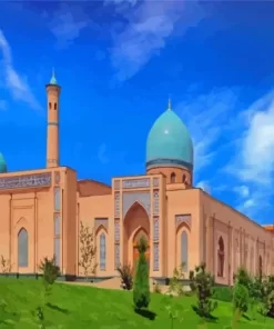 Tashkent Mosque Paint By Numbers