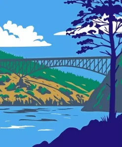 Deception Pass Paint By Numbers