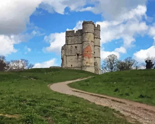 Donnington Castle Paint By Numbers