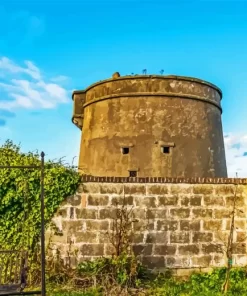 Dublin Martello Tower Paint By Numbers