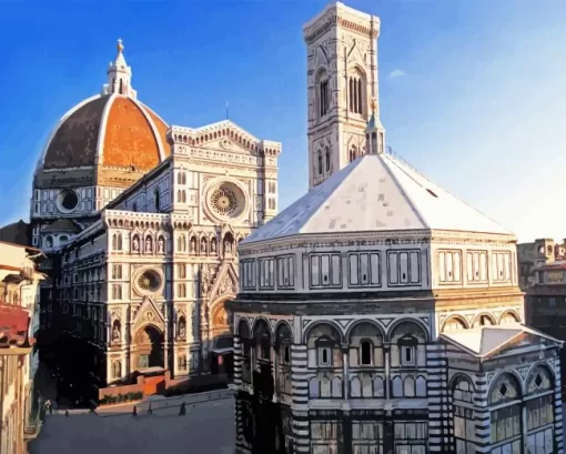 Duomo Di Firenze Paint By Numbers