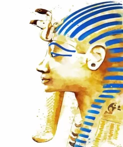 Egyptian King Tut Paint By Numbers