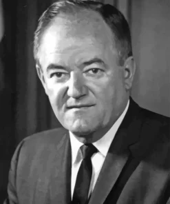 Hubert Humphrey Paint By Numbers