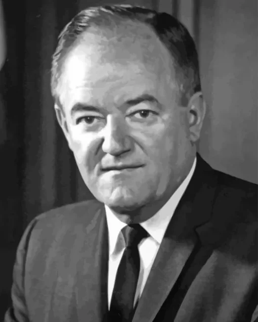 Hubert Humphrey Paint By Numbers