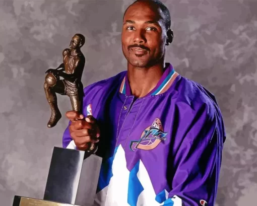 Karl Malone Paint By Numbers