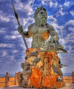 King Neptune Virginia Paint By Numbers