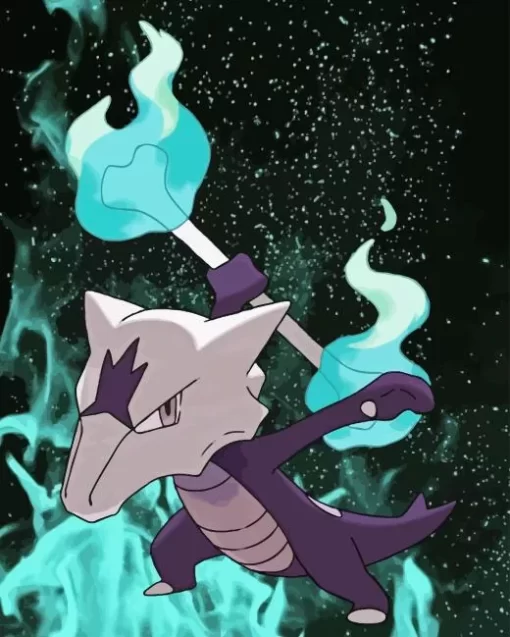 Marowak Paint By Numbers