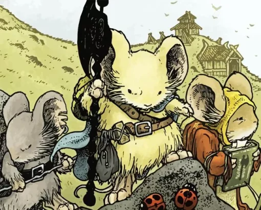 Mouse Guard Paint By Numbers