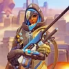 Overwatch Ana Paint By Numbers