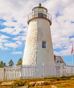 Pemaquid Point Paint By Numbers