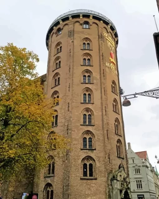 Round Tower Paint By Numbers