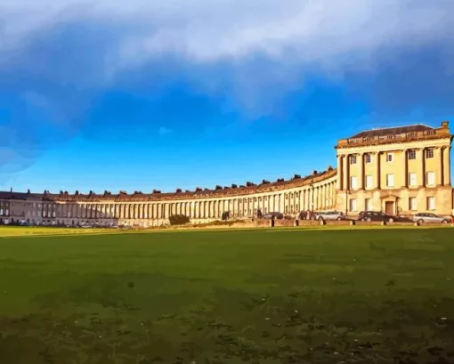 Royal Crescent Paint By Numbers