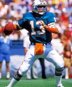 Dan Marino Paint By Numbers