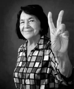 Dolores Huerta Paint By Numbers