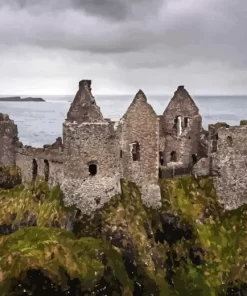 Dunluce Castle Paint By Numbers