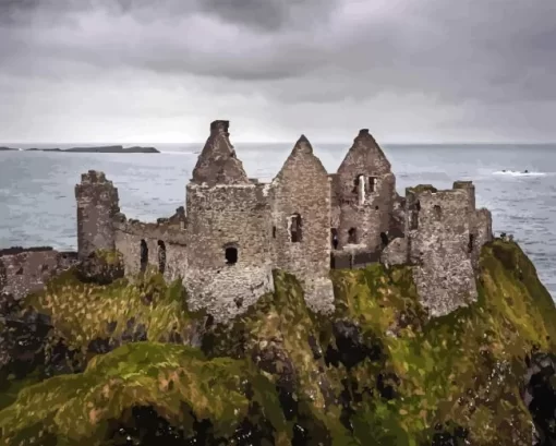 Dunluce Castle Paint By Numbers