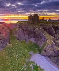 Dunnottar Castle Paint By Numbers