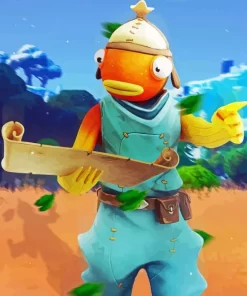 Fortnite Fishy Paint By Numbers