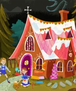 Hansel And Gretel Paint By Numbers